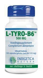 Foto van Energetica natura l-tyro b6 500 mg 120ca via drogist