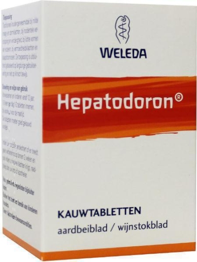 Foto van Weleda hepatodoron kauwtabletten 200tab via drogist
