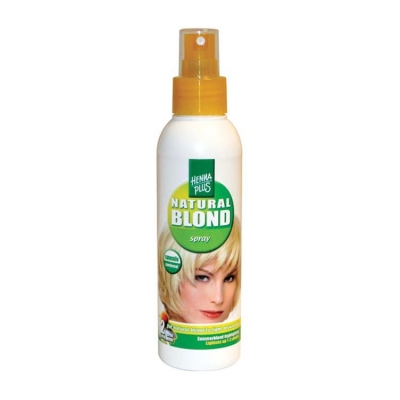 Foto van Hennaplus blondspray vitamine camomile 150ml via drogist