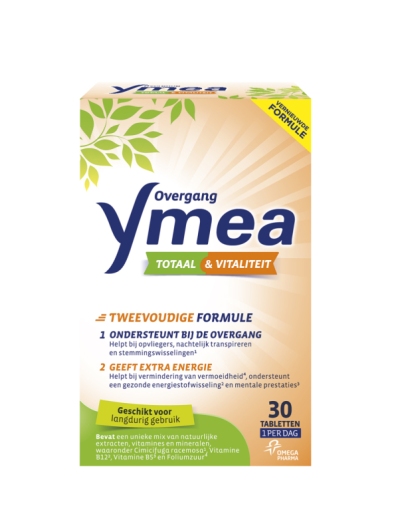 Foto van Ymea overgang totaal & vitaliteit 30 tabletten via drogist