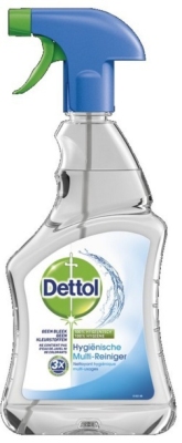 Foto van Dettol hygienische multi-reiniger spray 500ml via drogist