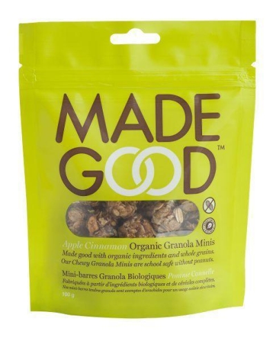 Foto van Made good granola minis apple cinnamon 100g via drogist