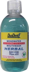 Duodent mondwater extra white / fresh 500ml  drogist