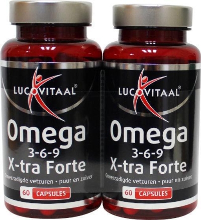 Foto van Lucovitaal omega 3-6-9 60 capsules 1+1 gratis 120st via drogist