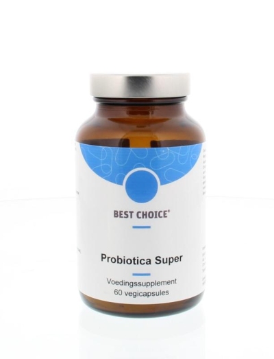 Foto van Best choice probiotica super capsules 60vc via drogist