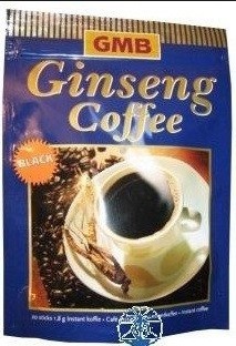 Foto van Gmb ginseng coffee zwart stick 20st via drogist