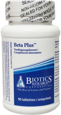 Foto van Biotics beta plus 90tab via drogist