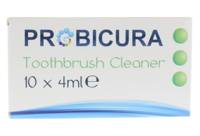 Foto van Probicura tandenborstel reiniger 4 ml 10x4ml via drogist