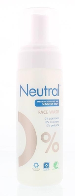 Foto van Neutral face wash sensitive lotion 150ml via drogist