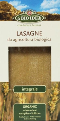 Foto van Bioidea lasagna volkoren 12 x 250g via drogist
