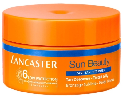 Foto van Lancaster sun beauty tan deepener spf6 200ml via drogist