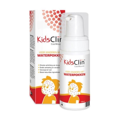 Foto van Kidsclin kidsclin waterpokkenschuim 100ml via drogist
