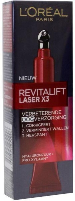 Foto van L'oréal paris revitalift laser oogcreme 15ml via drogist
