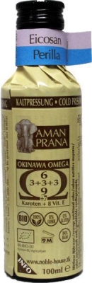 Foto van Aman prana eicosan perilla okinawa olie 100ml via drogist