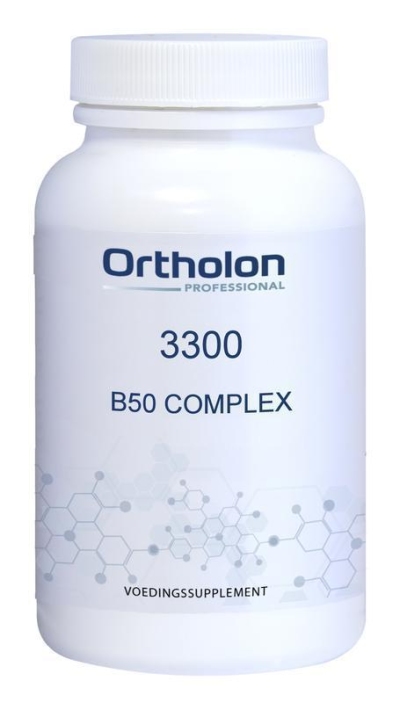 Foto van Ortholon pro vitamine b50 complex 120tab via drogist