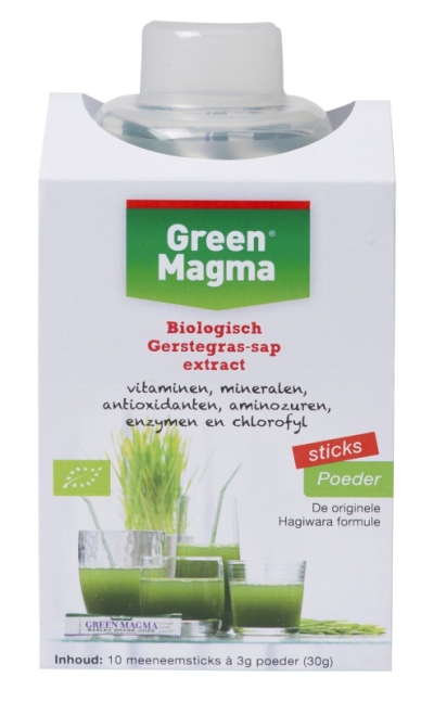 Green magma green magma shaker & 10 x 3 gram sticks ex  drogist