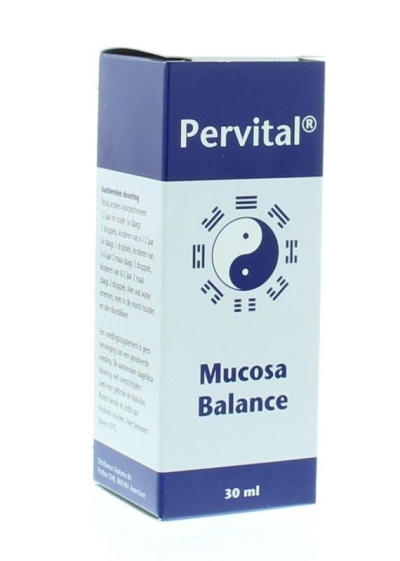Foto van Pervital mucosa balance 30ml via drogist