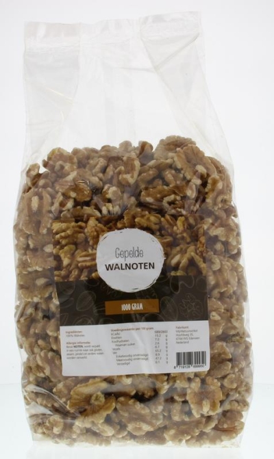 Foto van Mijnnatuurwinkel walnoten 1000g via drogist