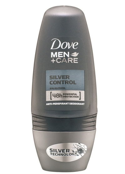 Foto van Dove deoroller men care silver control deoroller 50ml via drogist