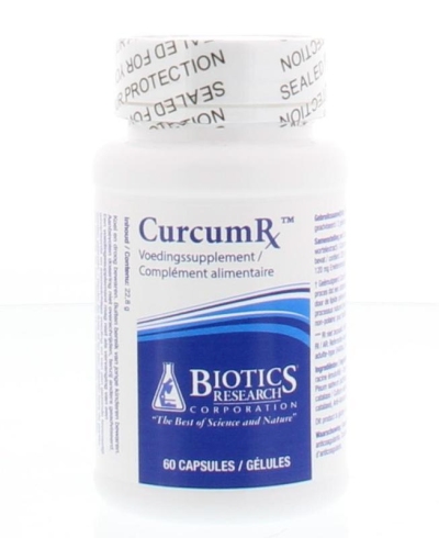Foto van Biotics curcumrx 60ca via drogist