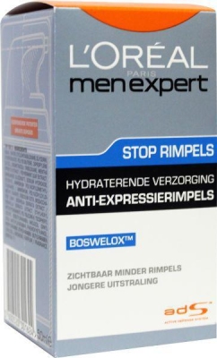 Foto van L'oréal paris men expert anti-rimpel dagcreme stop rimpels 50ml via drogist