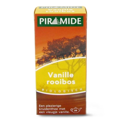 Piramide rooibos vanille eko 20st  drogist