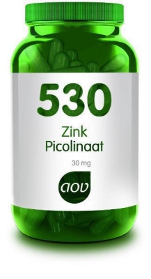 Foto van Aov 530 zink picolinaat 60cap via drogist