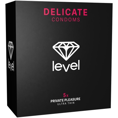 Foto van Level delicate condooms 5st via drogist