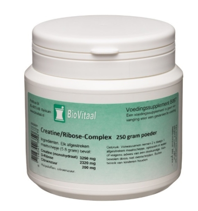 Biovitaal creatine ribose complex poeder 250gr  drogist