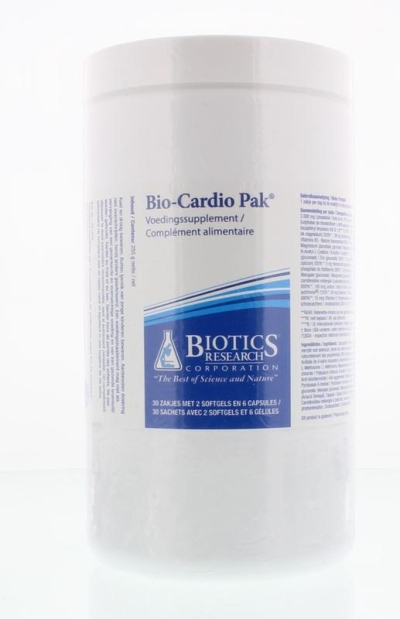 Foto van Biotics bio cardio pak zakjes 31st via drogist