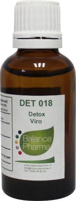 Foto van Balance pharma det018 viro detox 25ml via drogist