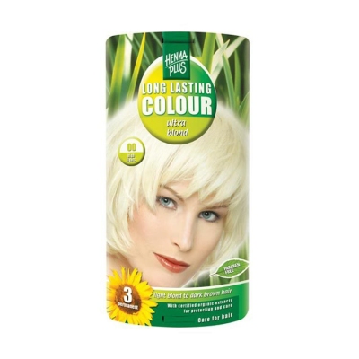 Hennaplus haarkleuring long lasting colour 00 ultra blond 140ml  drogist