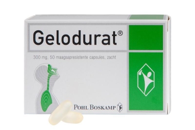 Foto van Gelodurat myrtol 300 mg 50cap via drogist