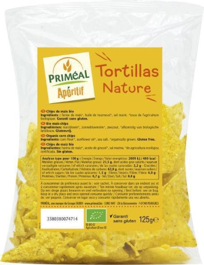Foto van Primeal tortillas 125g via drogist