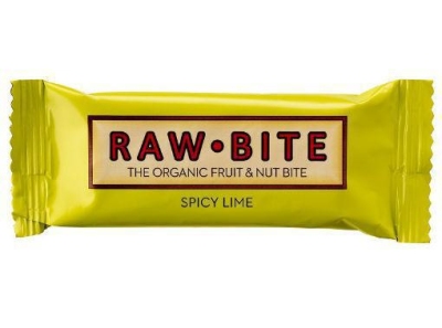 Foto van Raw bite spicy lime 50g via drogist