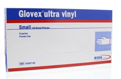 Foto van Glovex vinyl small 100st via drogist