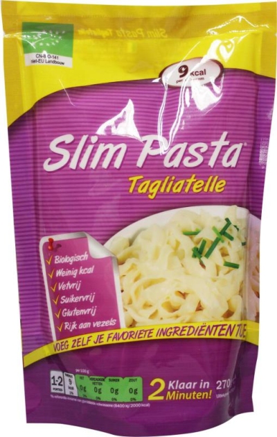 Foto van Slim pasta fettucine 200g via drogist