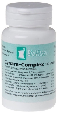 Foto van Biovitaal cynara complex 100tb via drogist