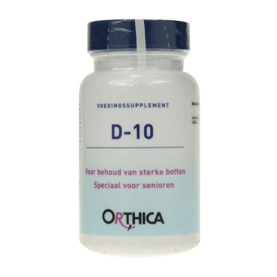 Foto van Orthica vitamine d10 120tab via drogist