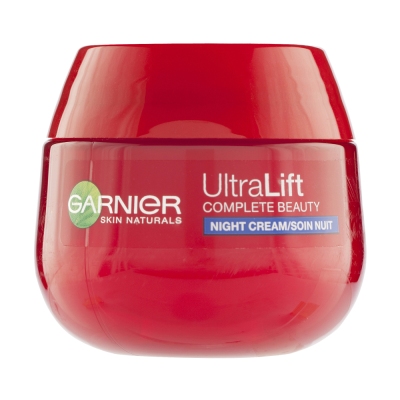 Foto van Garnier skin natural ultra lift complete beauty nachtcreme 50ml via drogist
