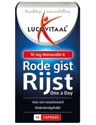 Lucovitaal rode gist rijst 14 capsules  drogist