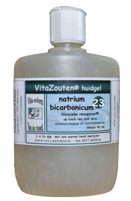 Foto van Vita reform van der snoek natrium bicarbonicum huidgel nr. 23 90ml via drogist