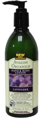 Foto van Avalon organics lavendel lotion 340ml via drogist
