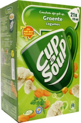 Foto van Cup a soup groentesoep 21zk via drogist