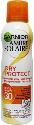 Garnier ambre solaire zonnebrand dry protect spf30 200ml  drogist