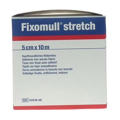 Foto van Fixomull stretch 10m x 5cm 2036 1st via drogist