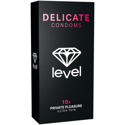 Foto van Level delicate condooms 10st via drogist