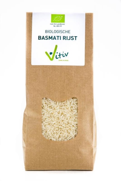 Foto van Vitiv basmati rijst 500g via drogist