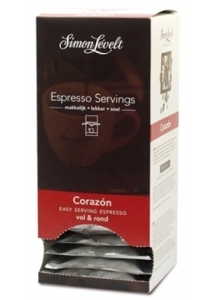 Foto van Simon levelt espresso corazon servings 20x7g via drogist