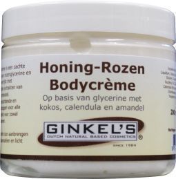 Ginkel's bodycreme honing rozen 200ml  drogist